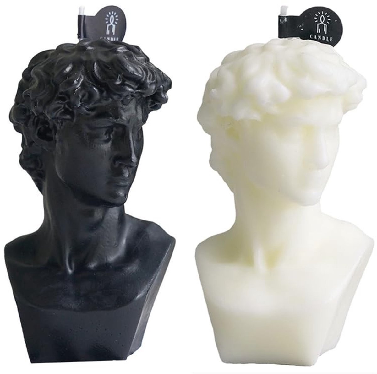 Dailygoods- Geurkaars 2 Stuks - Aroma Soja Wax - Decoratieve Kaars - Griekse Esthetiek - Verjaardagscadeau - Veiligheidswaarschuwing inbegrepen