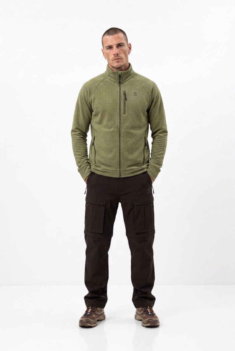 Poederbaas Outdoor Broek Baggy Unisex SOLX Afritsbroek voor Heren én Dames Wandelen & Outdoor Zwart