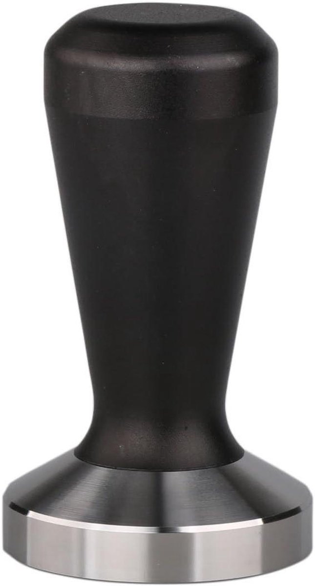 Koffie Tamper - Espresso Tool - Espresso Bereiden - Ergonomisch Handvat - 53 mm - Zwart