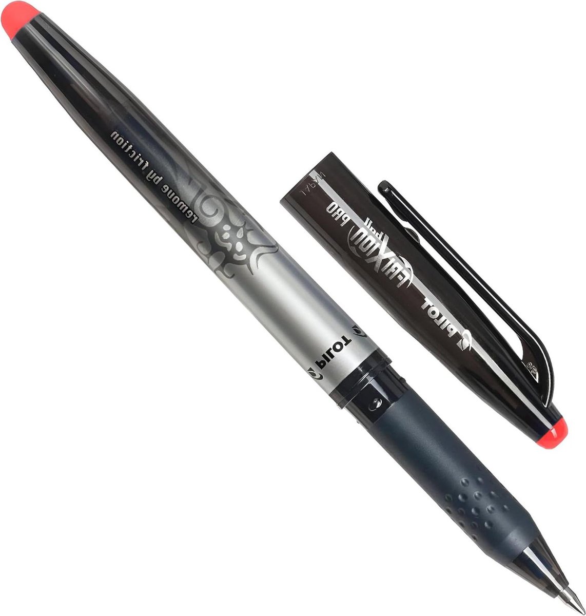 Gommeerbare Rollerball Pen Set Rood - 12 Stuks - 0.7mm Punt