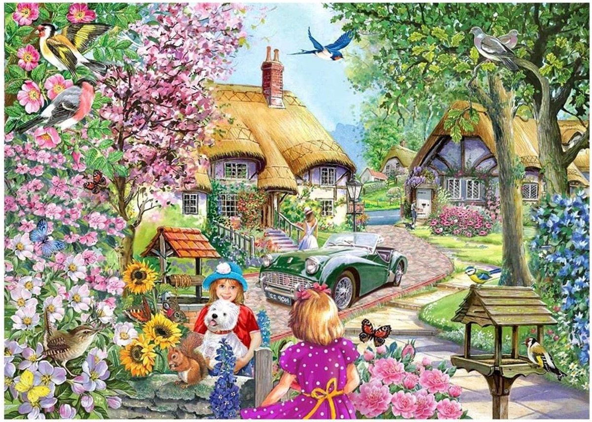 Grote Puzzel - Legpuzzel - Ontspannen Vrije Tijd - Premier Kwaliteit - 500 Stukjes - Meerkleurig