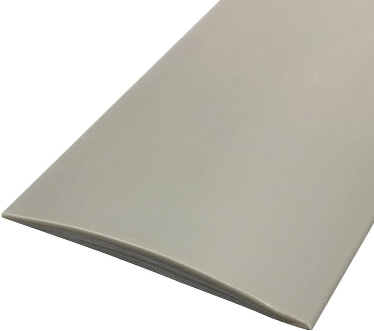 Zachte Grijze Zelfklevende PVC Afplaktape voor Houten Deurranden, Flexibele Laminaatvloer