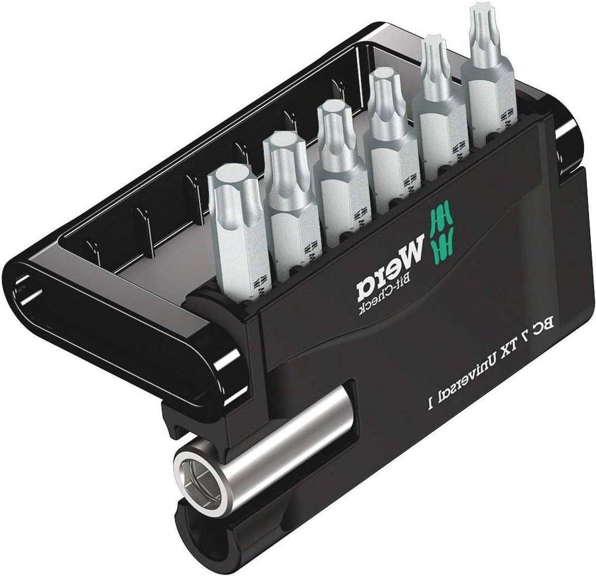 Bit-Check Assortiment - Bit Holder Set - Universeel Gebruik - Robuuste Mini-Check - 7 Delig - Meerkleurig