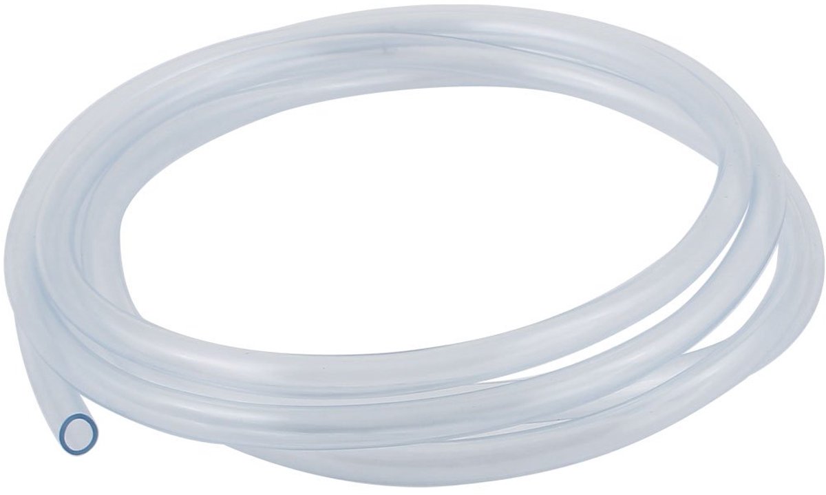 sourcingmap 8mm x 6mm Duidelijke Fleaxible pvc-Buis Pneumatische Polyurethaan Slang 2M Lengte