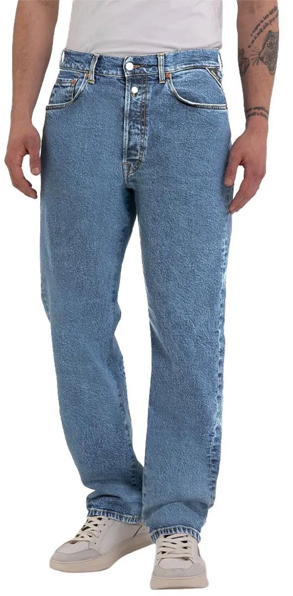 Replay M9z1.000.75953d Spijkerbroek Blauw 36 / 32 Man