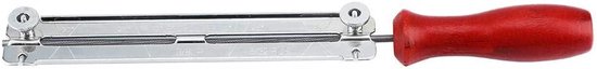Kettingzaagvijlset - Slijp set - Kettingen slijpen - Met houten handvat - 4 4.8 5.5 mm van Merkloos	 — afbeelding 2
