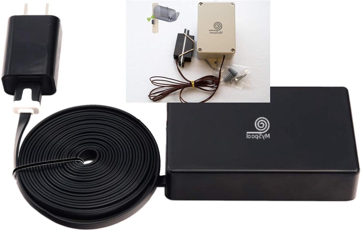 Brievenbus Melder - Post Sensor - Post Ontvangen - Verre Bereik Meldingen - 19 cm Breed - Wit