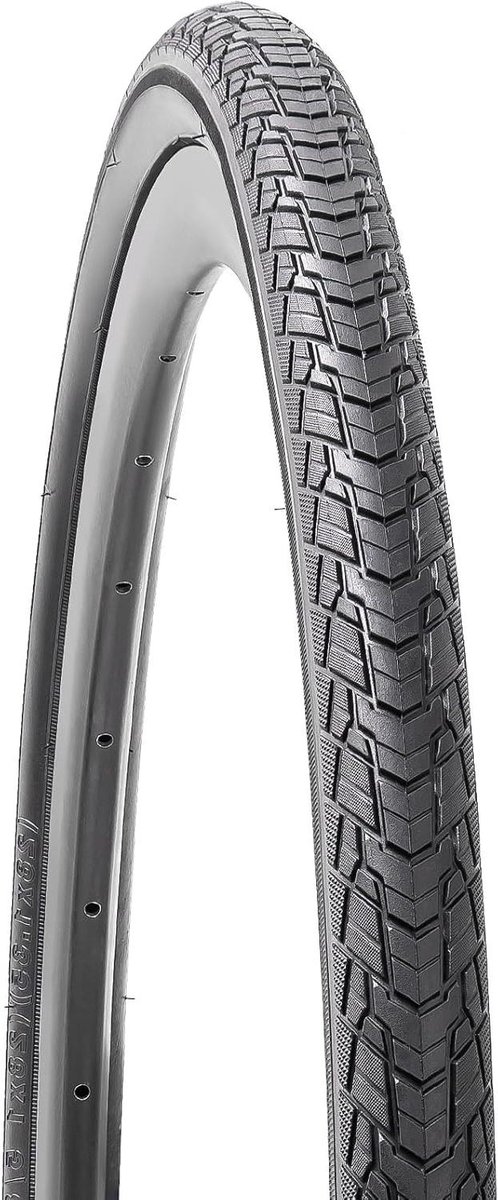 Fietsband 700x40C - Opvouwbare banden - Stadsverkeer - Lage rolweerstand - 28 inch - Zwart