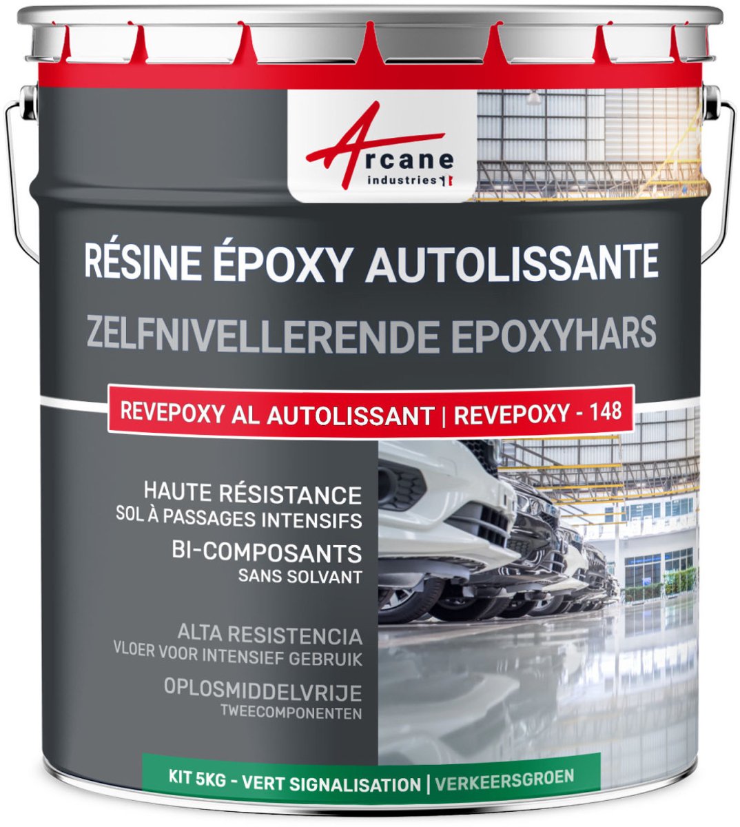 Epoxyhars Vloer, zelfnivellerend - REVEPOXY - 148