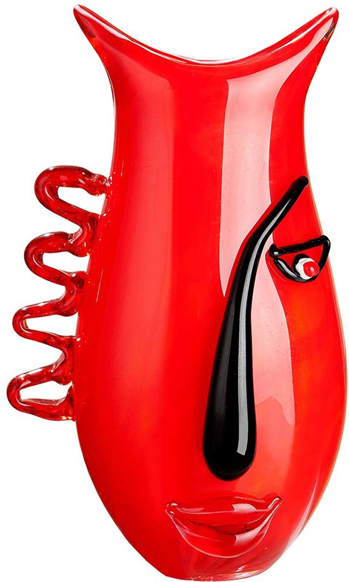 Vaas - geschenken bruiloft - vrouwen - decoratie modern - H 33 cm