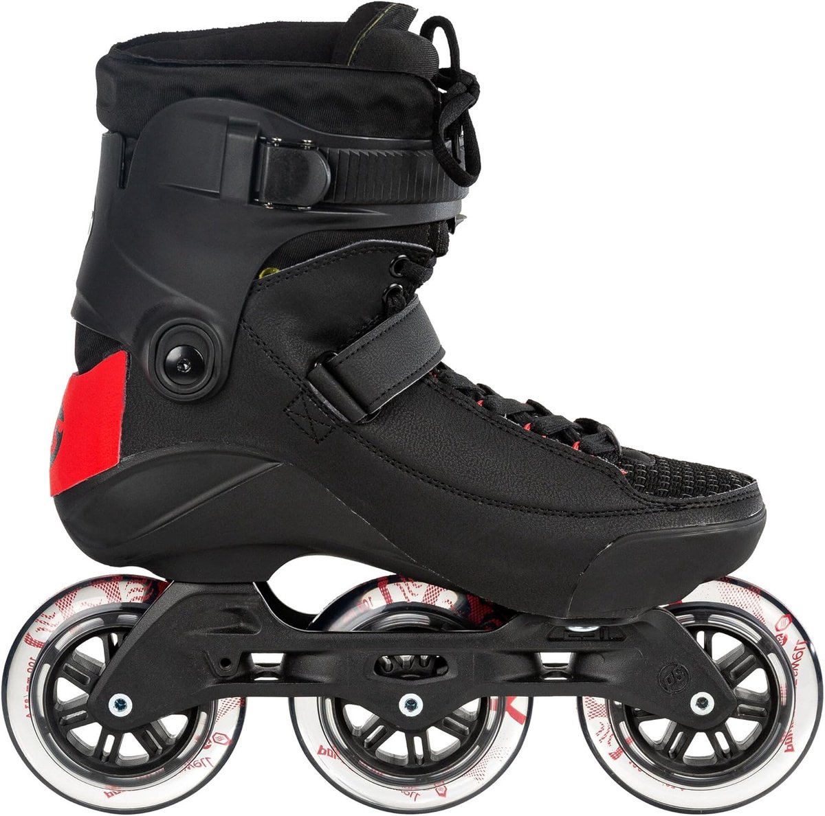 Fitness Inline Skates - Swell Skates - Sportieve Training - TRINITY X-technologie - 100 Millimeter wielen - Zwart