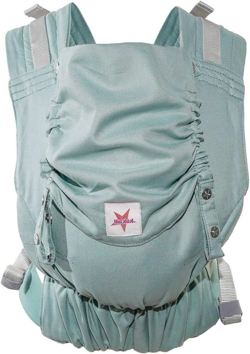 Babydraagzak - Baby drager draagzak - Baby dragen - Ergonomische pasvorm - 3.5-15 kg - Munt