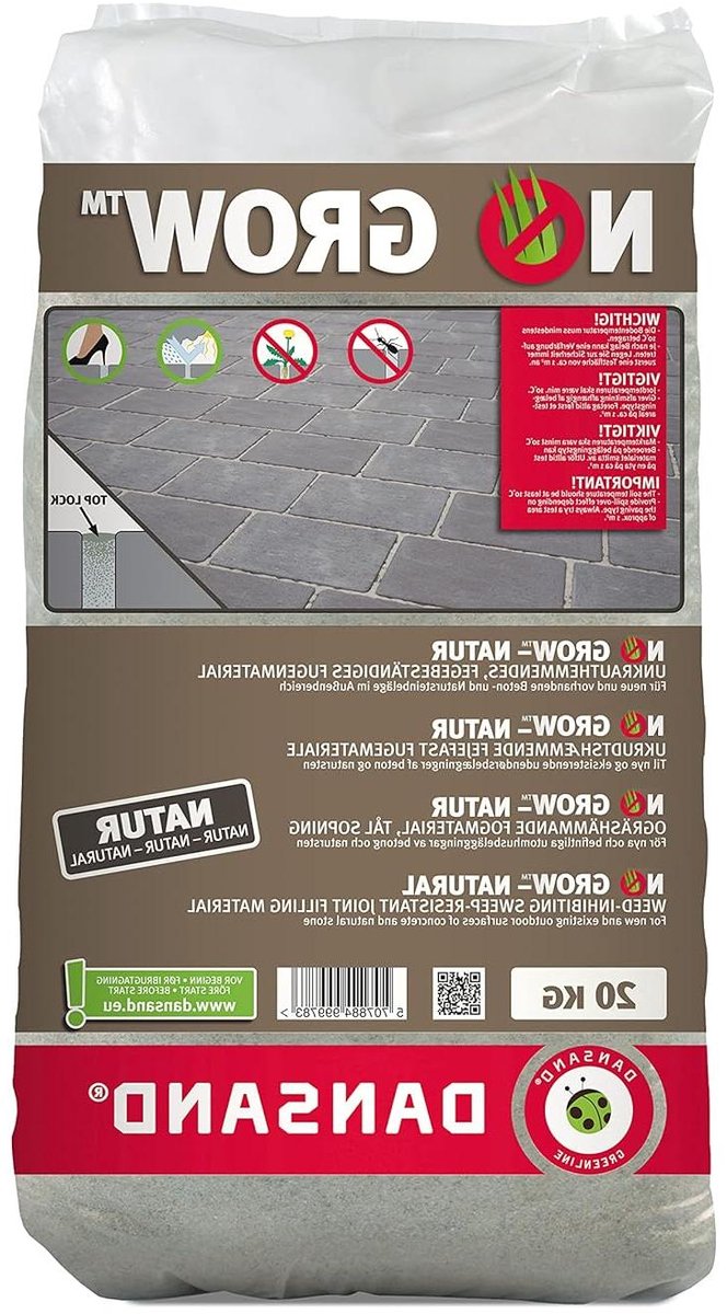 Bestratingszand - Voegzand polymeer - Onkruid weren - Klaar gemengde mix - 20 kg - Beige