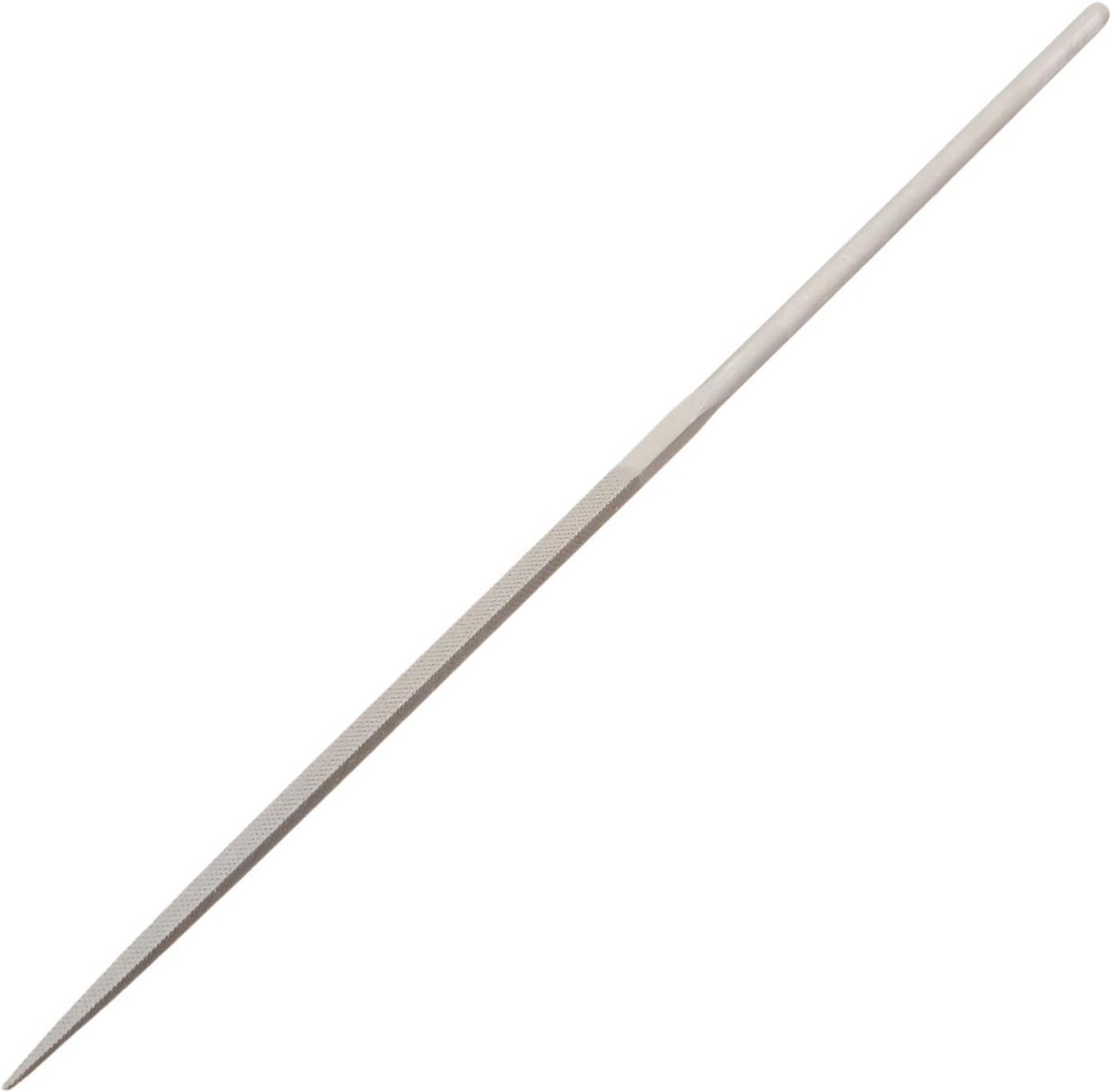 Naaldvijl - Metaalvijl Vijlset - Metaal Bewerken - Vierkante Doorsnede - 16 cm - Verchroomd