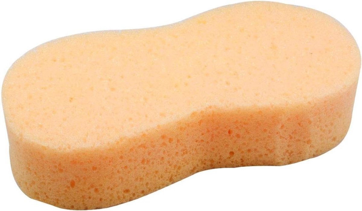 Reinigingsspons - Was spons - Auto poetsen - Hoog schuim - 5 stuks - Oranje