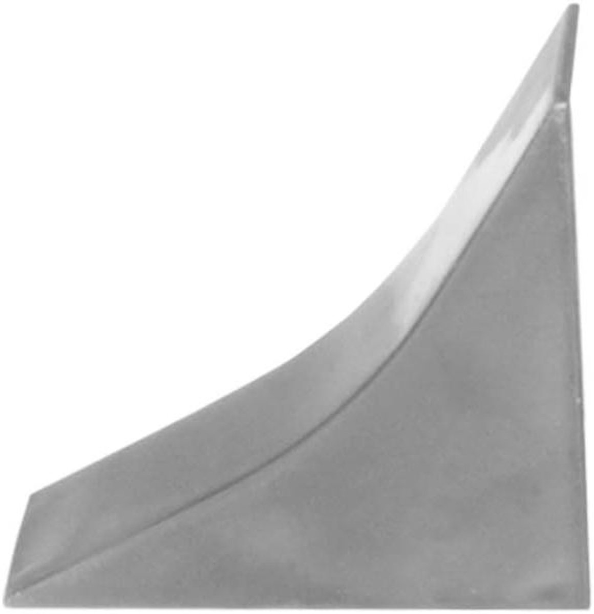 Keukenplint Afwerkingsstrip - Spatrand Keuken - Werkblad Afwerken - Flexibele Afdichtingen - 23x23 mm - Donker Graniet