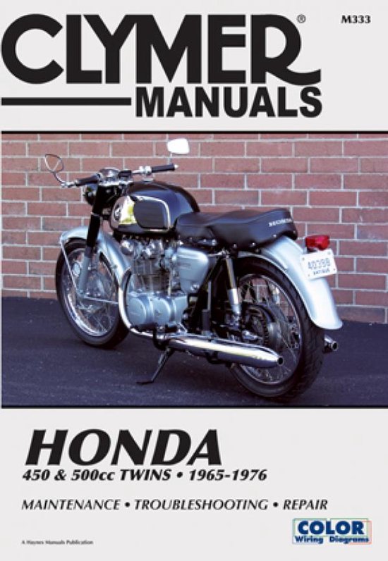 Clymer Honda 450 & 500Cc Twins