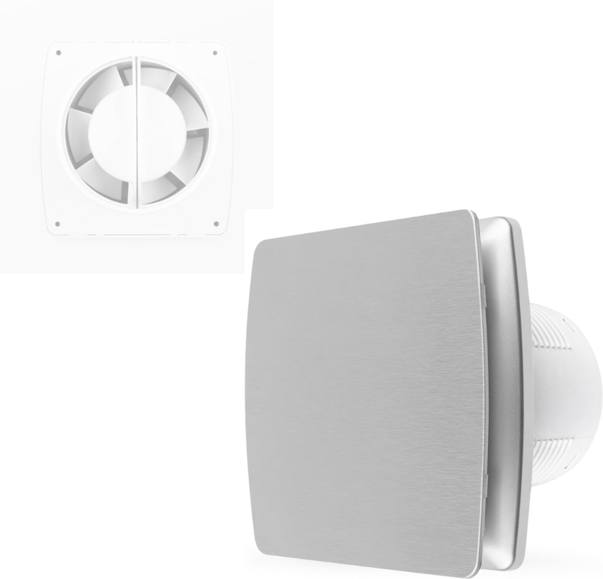 Afzuiging Badkamer - Buisventilator - Badkamerventilator met Vochtsensor