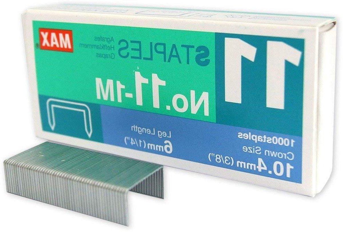 Nietjes nr. 11-1M - Vulling nietmachine - Vellen nieten - Dringt 35 vellen - 10.000 stuks - Metaal