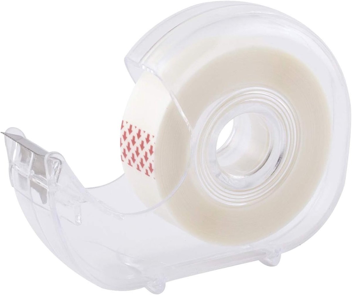 Transparante Plakband met Dispenser - Functioneel en Gebruiksvriendelijk - 1 stuk - Matte