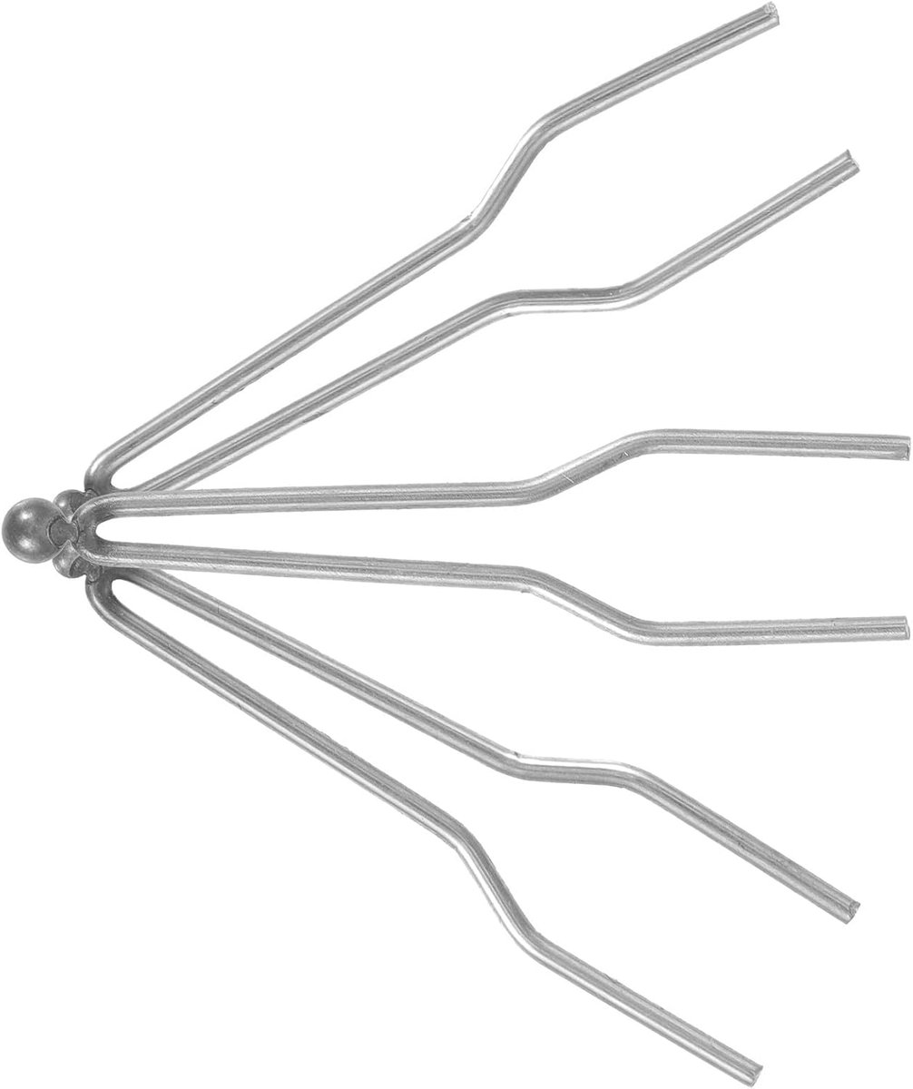 Houtbrand Penpunten - Pyrografie Tips - Gedetailleerd Houtbranden - Duurzame Metalen Constructie - 3 Stuks - Zilver