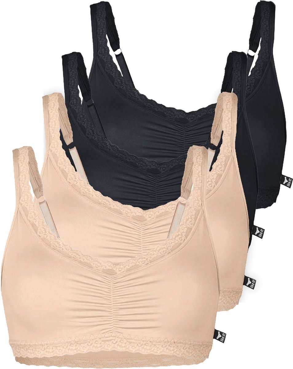 4-pack Soft bh Olivia