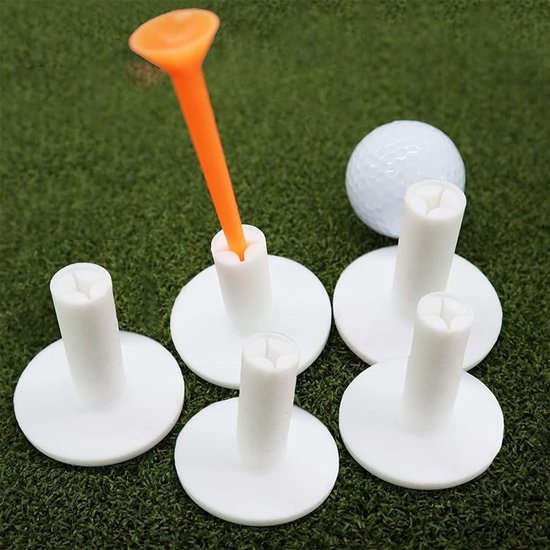 Allecto - Rubberen Golf Tee Houder - Golfaccessoires voor Buiten en Binnen - 5 Stuks - Ideaal voor Beginners en Gevorderden - Rubber Golf Tee - Voo... van Allecto — afbeelding 5
