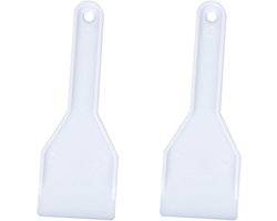 Dailygoods- IJskrabber Effectief - IJskrabber Auto - IJskrabber Vriezer - Kunststof - Ergonomisch - Duurzaam PVC - Ijskrabber Voor Koelkast