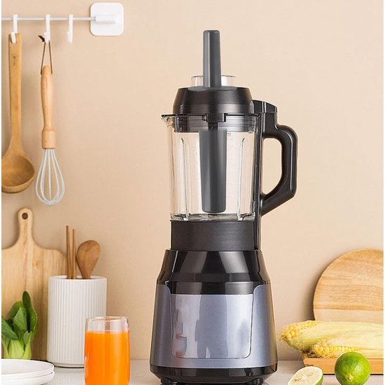 Mini Blender Stamper - Keuken Accessoire - Ingrediënten Duwen - Specifiek Ontworpen - 18 x 5 x 3 cm - Grijs — afbeelding 2