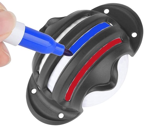 Allecto - Golfbal Marker Kits - 3 uitlijningssets - Nauwkeurige markering - Compact formaat - Golf accessoires - Verbeter je schoten - Geschikt voo... van Allecto — afbeelding 5