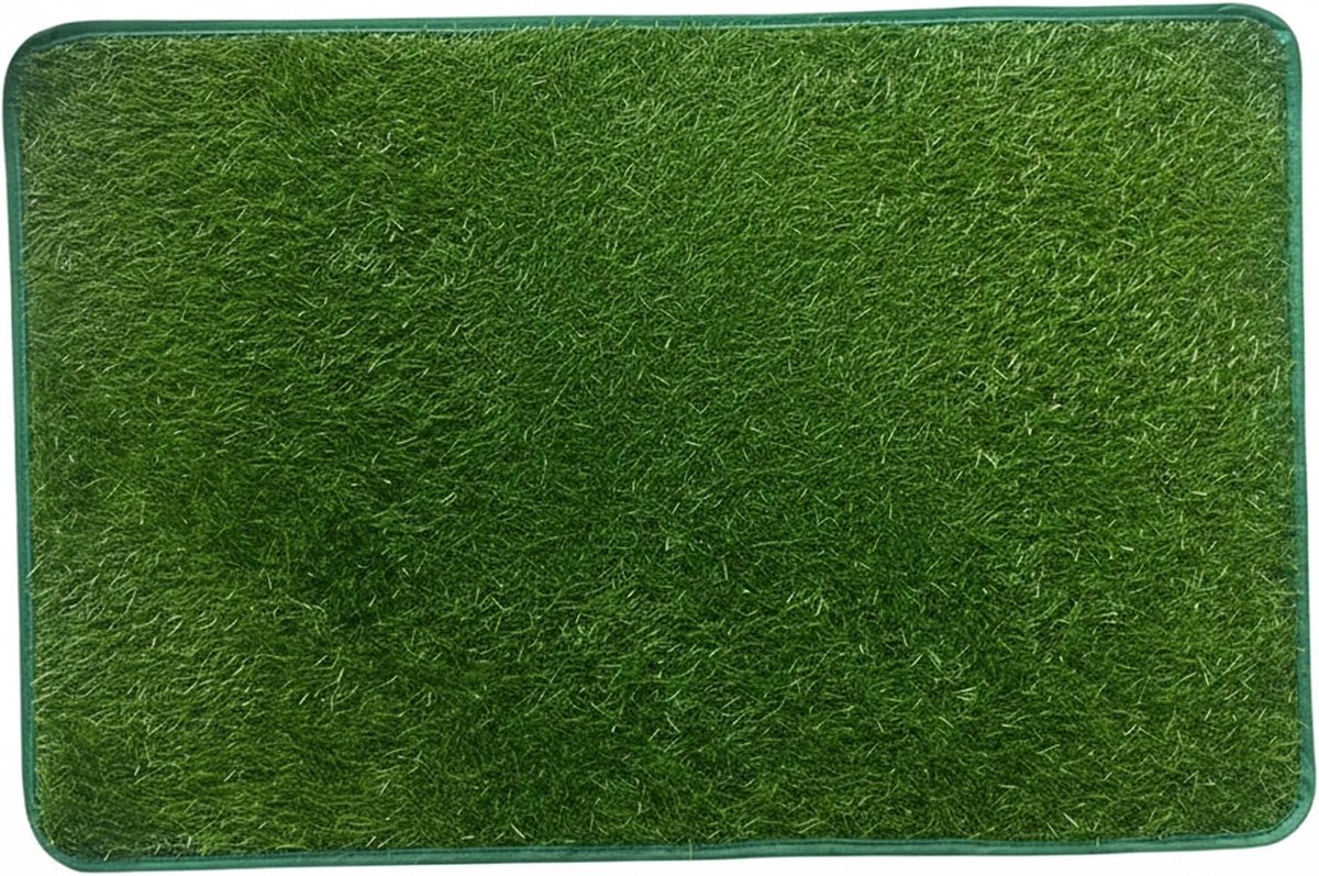 Hondengrasmat - Kunstgras mat - Zindelijkheidstraining - Realistische uitstraling - 46 x 71 cm - Groen