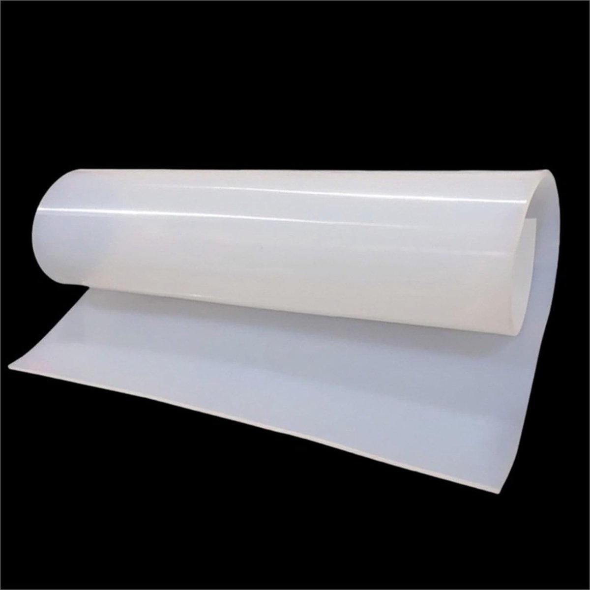 Siliconen Knutselvellen - Flexibele Platen - Doe-het-zelf Projecten - Herbruikbaar Materiaal - 500x500 mm - Transparant
