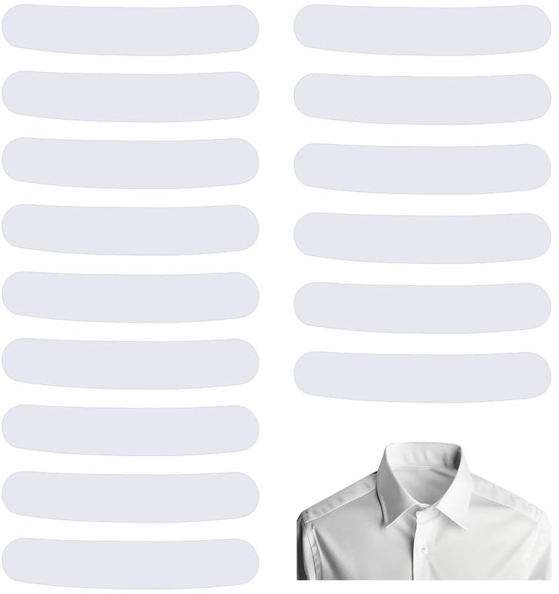 Dailygoods- Kraagbescherming Zweetabsorptie - Zweet - Kraag Protector