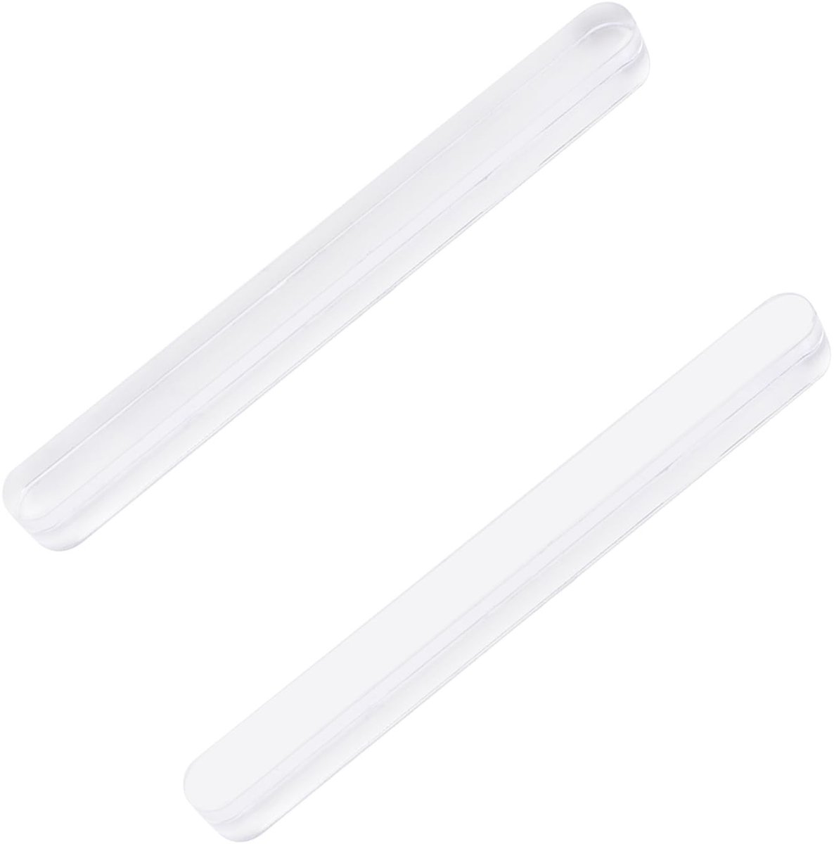 Dailygoods- Trekknoppen 2 Stuks - Zelfklevende Handgrepen - Duidelijke Lijm - Verdikte Grip - Modern Meubelaccessoire - 110 mm - Deurgrepen