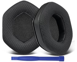 Dailygoods - SOULWIT Vervangende oorkussens voor V-Moda Crossfade 1/2/3 Wireless, M-100/M-100 Master, LP2/LP hoofdtelefoons, earpads cushions met duurzame meshstof en schuim met hoge dichtheid