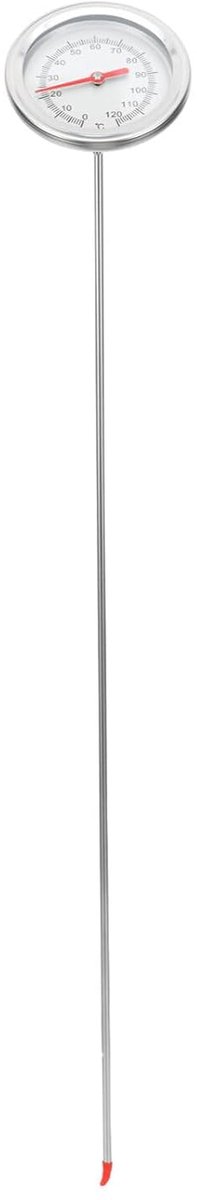 Bodemthermometer - Grondmeter Compostmeter - Bodemtemperatuur Meten - Verlengde Roestvrij Staal Probe - 50 cm Sonde - Diverse Kleuren