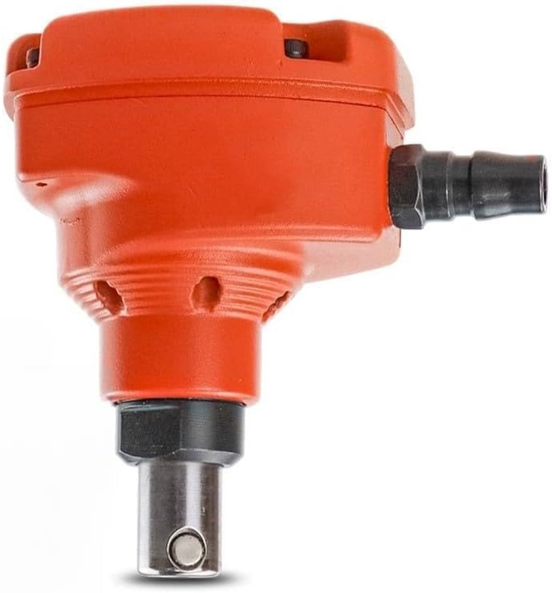 Pneumatisch Nagelpistool - Luchthamer Hout - Houtbewerking Projecten - Eénhandige Bediening - 50-100mm Nagel - Oranje Zwart