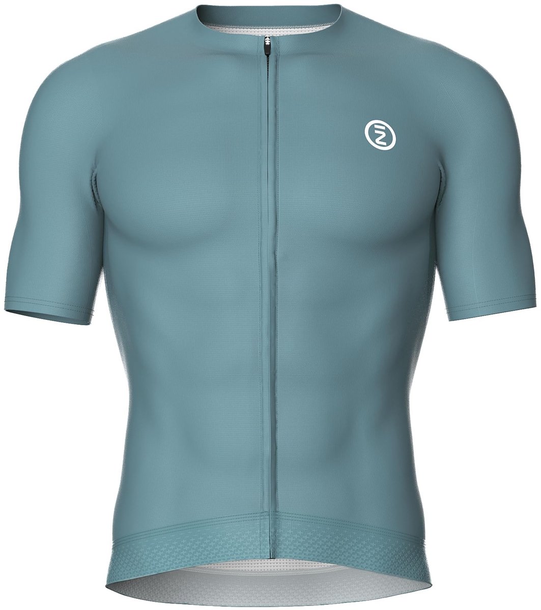 Dailygoods- Fietsshirt Heren Korte Mouwen - Ademend - Sneldrogend - Elastisch - UV-Bescherming - 3 Zakken met Toegang - Fietsoutfit