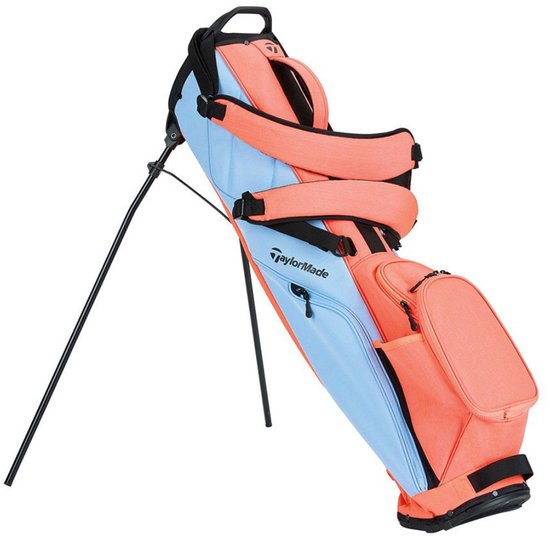TaylorMade Flextech Carry Standbag 2025 - Blauw Oranje van TaylorMade — afbeelding 2