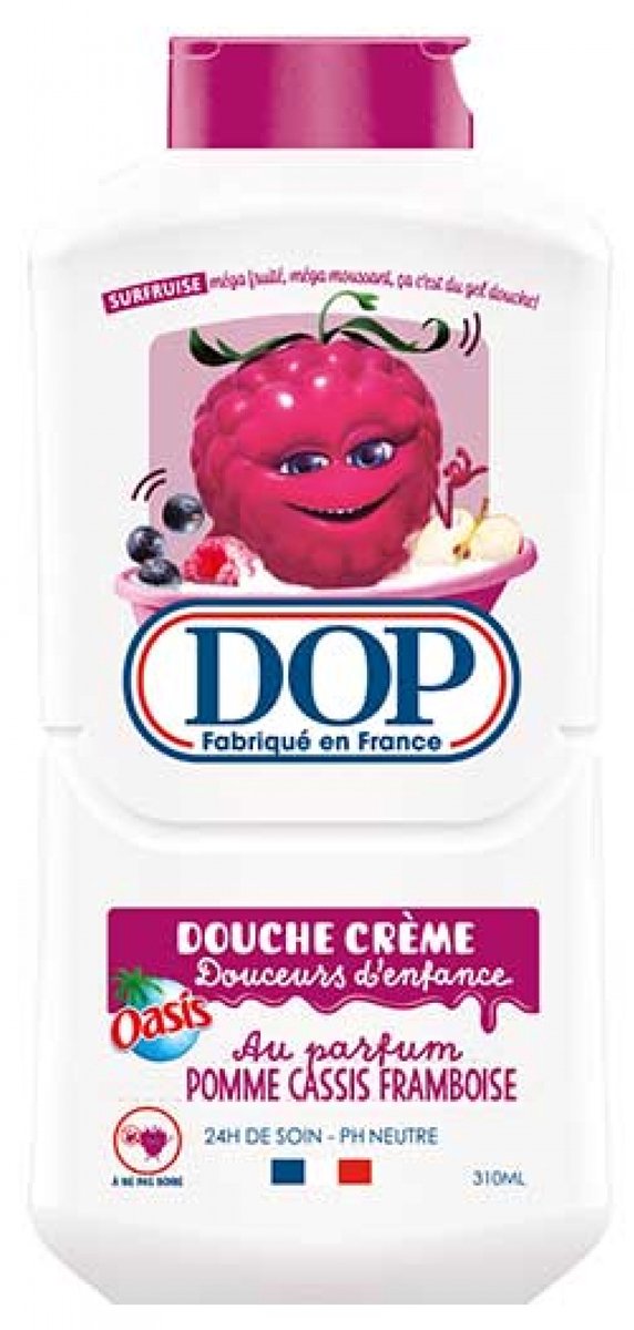 Dop Douceurs d'Enfance Douchecrème Appel Zwarte bes Framboos 310 ml