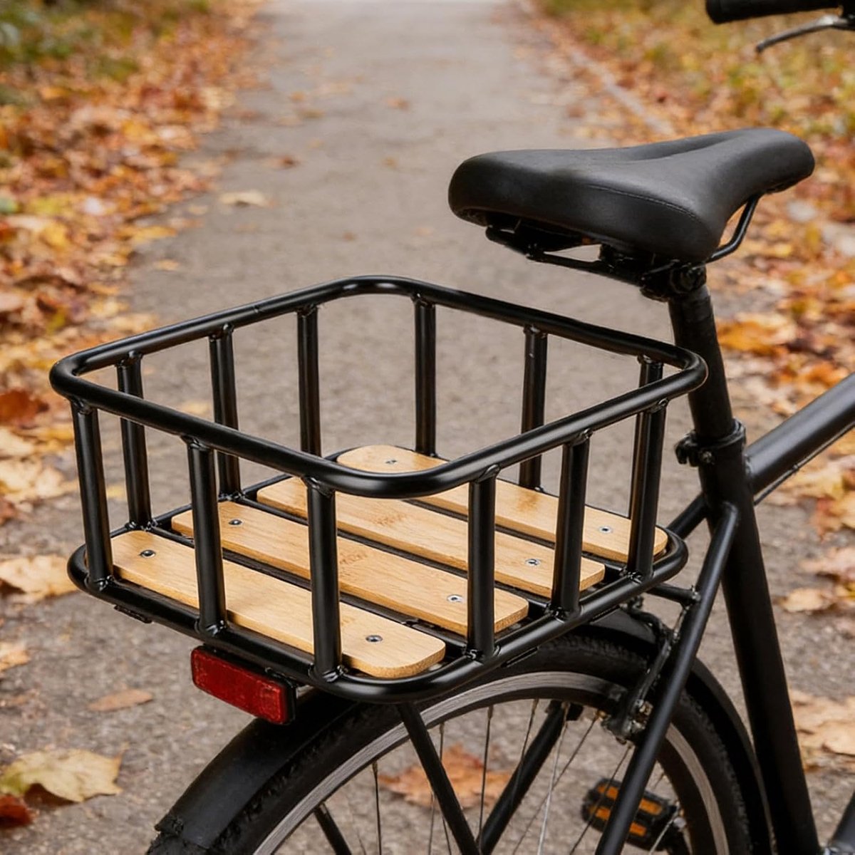 Fietsmand Achterbank - Fietstas Organizer - Dagelijkse Reizen - Waterafstotend Net - 36 x 30 x 17 cm - Uniek Kenmerk