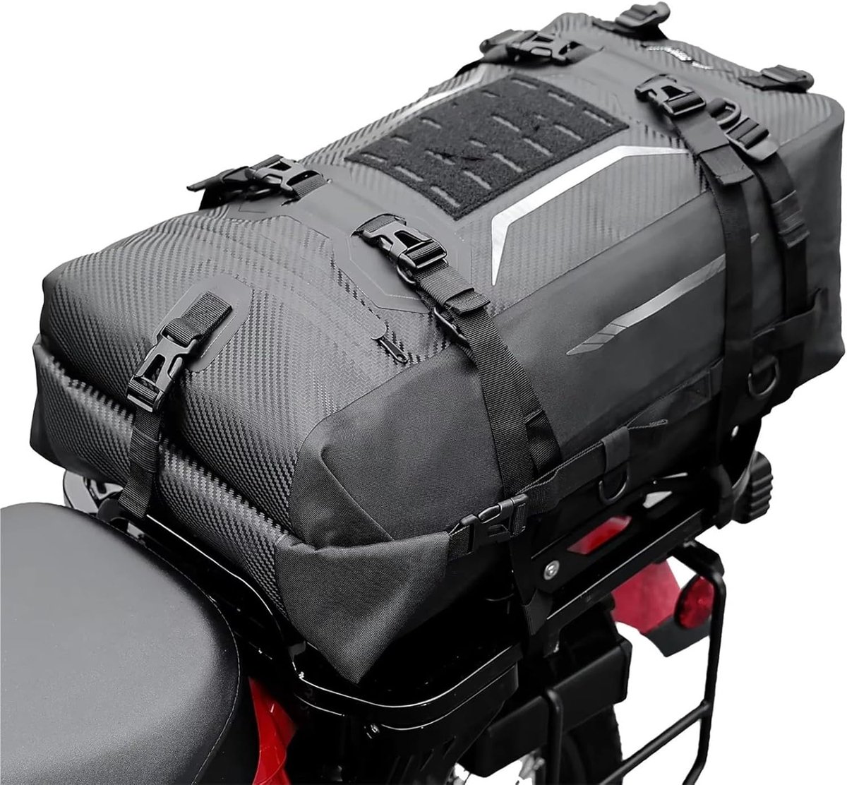 Motorfiets Bagagetassen - Zij Koffers - Reizen en Opslag - Volledig Waterdicht - 35L Capaciteit - Zwart