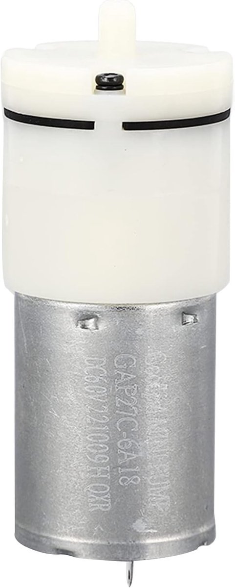 Micro Luchtpomp - Mini Elektrische Pomp - Apparaten Lucht Geven - Koperen Spoel - 4.2mm Mondstuk - Zwart