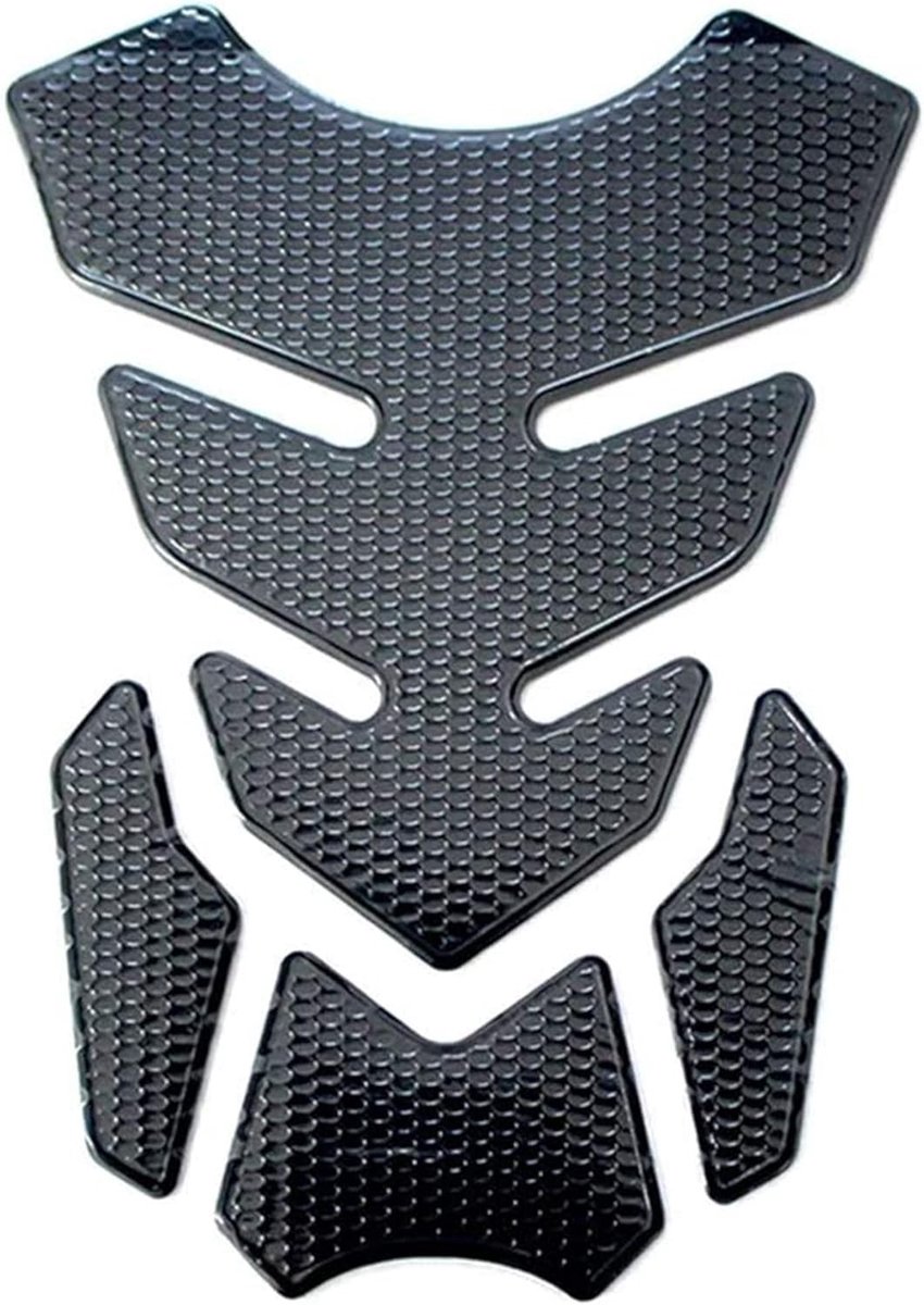 Dailygoods- Tanksticker Universeel - Koolstofvezel - Motorfiets Tankpad - Bescherming Sticker - Versiering - Rijveiligheid