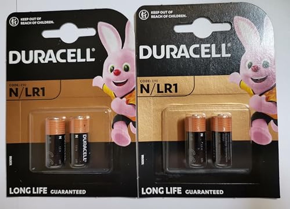 Batterijen N Type - Kleine Alkaline - Elektronica Voeden - Betrouwbare Energie - 4 Stuks - Niet Van Toepassing