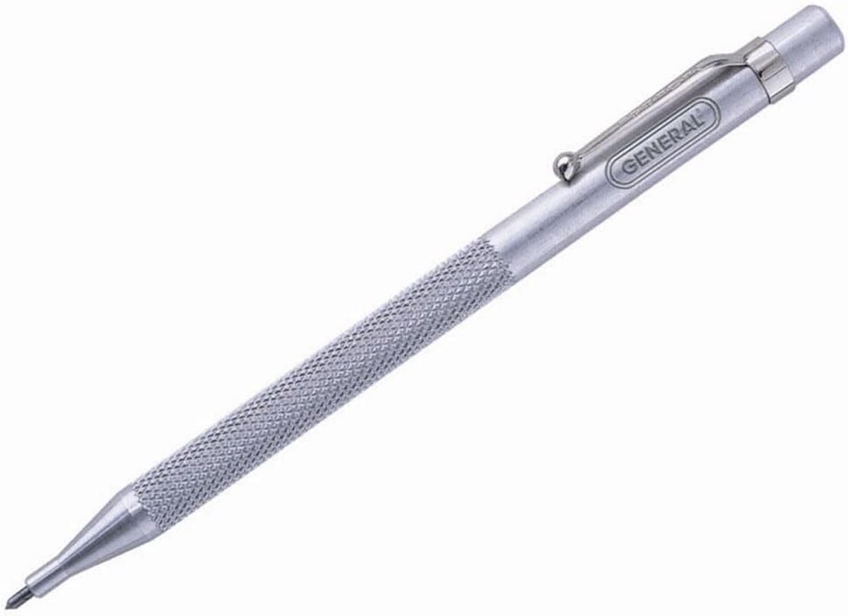 Automatische Center Punch - Markeerpen Marker - Gaten Markeren - Verwisselbare Punt - 13 cm - Zilver