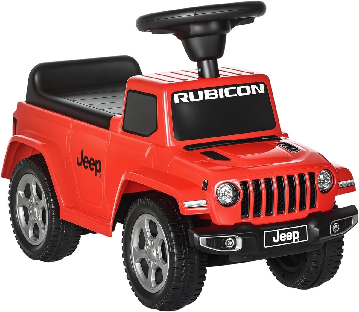 Kinderauto - Loopauto Rijauto - Motoriek Ontwikkelen - Met Kantelbeveiliging - 635 cm Lengte - Rood