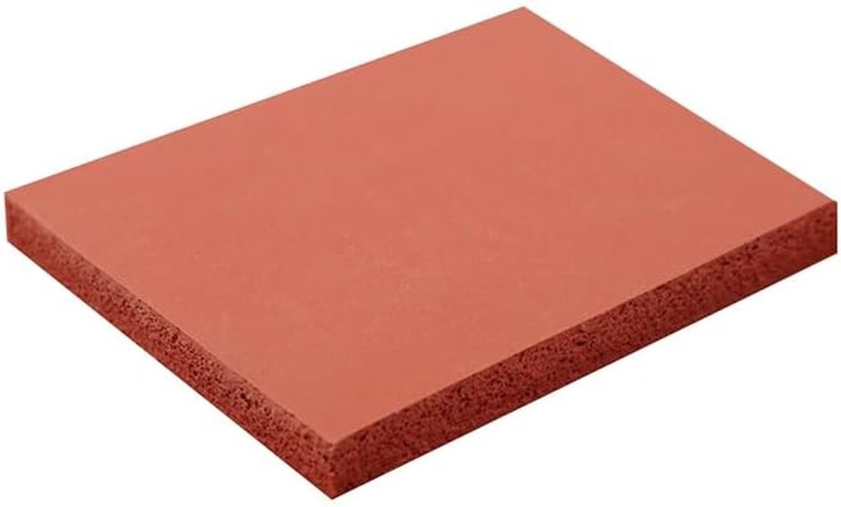 Schuimrubber Platen - Sponsbord Flexibel - Modelbouw Handwerk - Hoge Temperatuur Weerstand - 8 mm Dik - Zwart