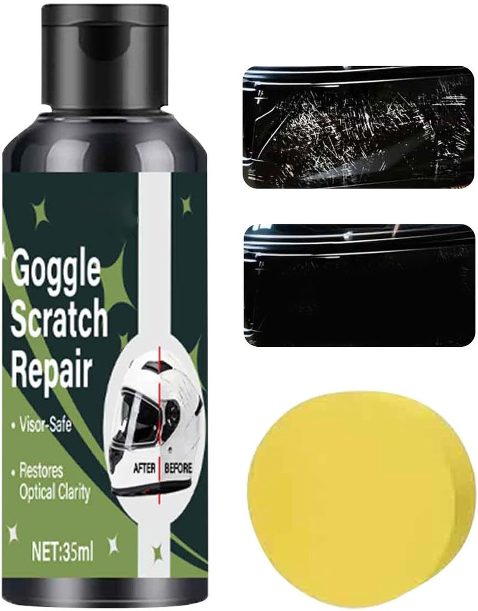 Krasverwijderaar Cream - Glans Herstel Wax - Helm Onderhoud - Efficiënte Restauratie - 35ml - Niet gespecificeerd