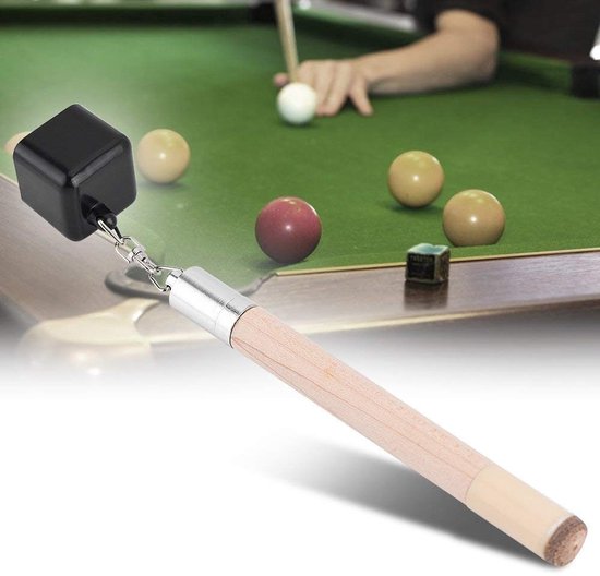 Dailygoods - 2 in 1 Chalk Holder Cover - Multifunctioneel - Draagbaar formaat - Biljart Tool - Snooker en Pool Cue Pricker - Geschikt voor biljartlief van Dailygoods — afbeelding 5